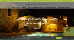 Desktop Screenshot of domainedesaussignac.com